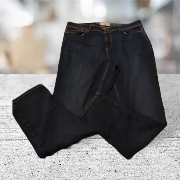 Jjill authentic fit slim demin ankle size 12 - Picture 5 of 12